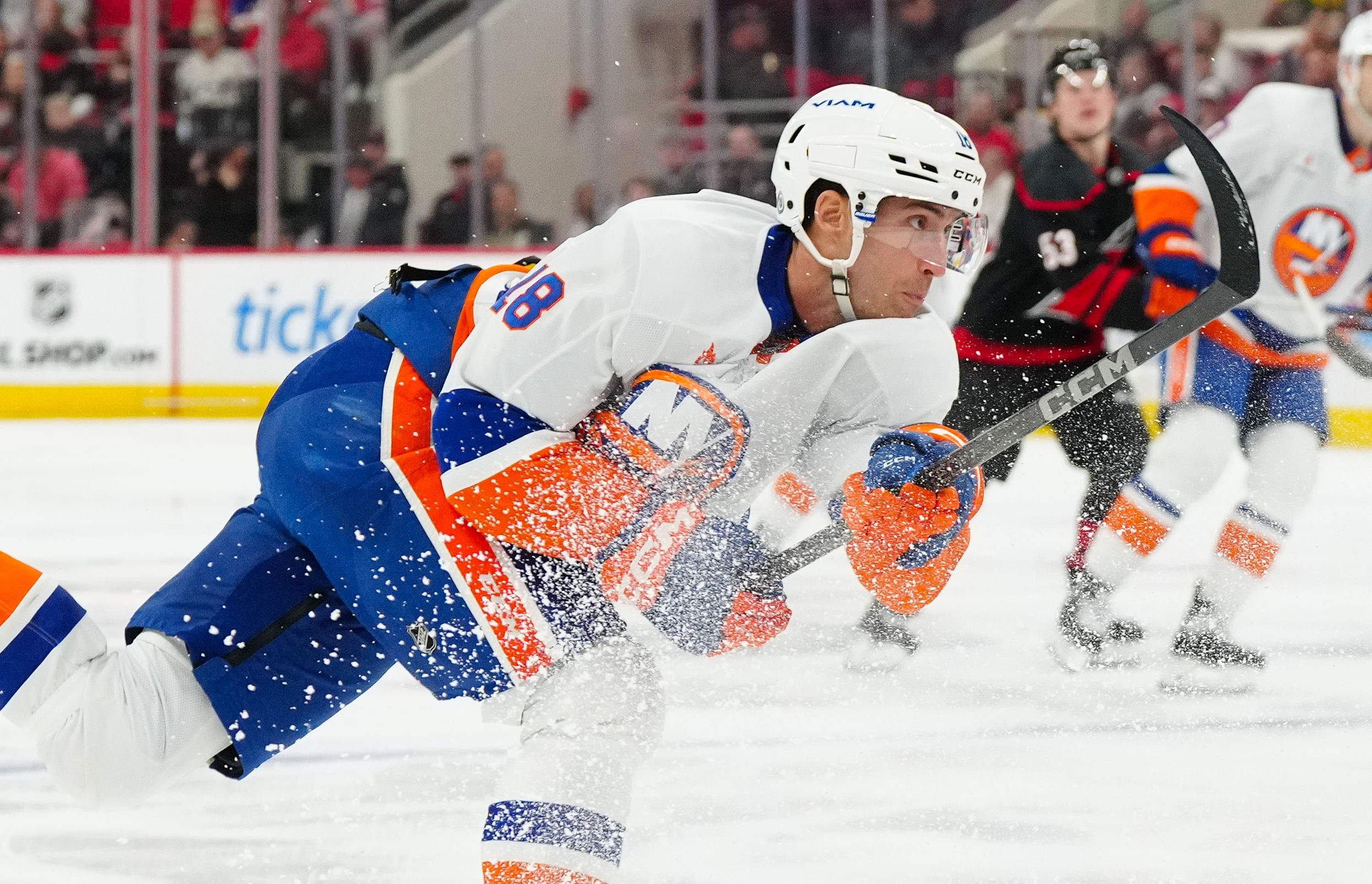 Pierre Engvall will be in tough to make the team this upcoming season - Source: Imagn